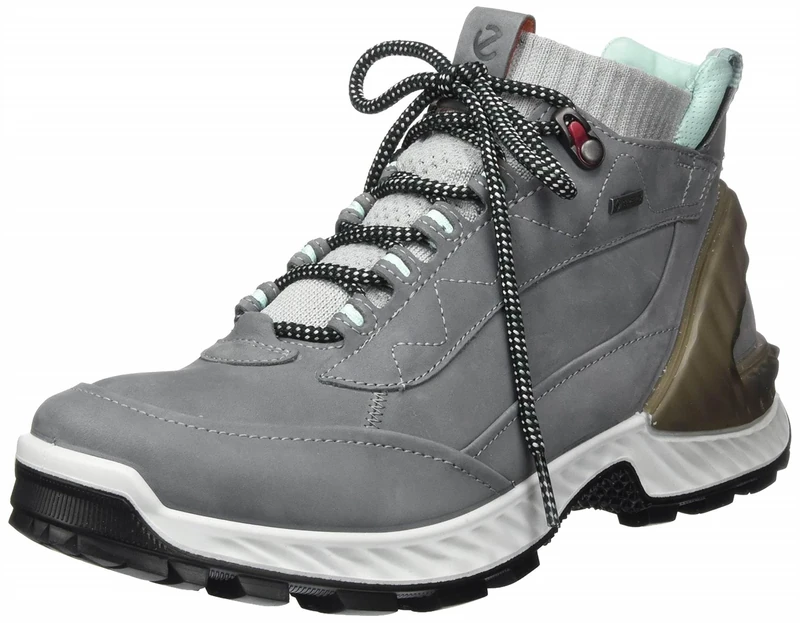 ECCO EXOHIKEW, Hi-Top Trainers Women’s, Grey (TITANIUM/CONCRETE 54302), 4.5 UK EU - Image 1