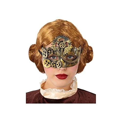 ATOSA Steampunk Wolf Mask - Adult Dress Up Accessory
