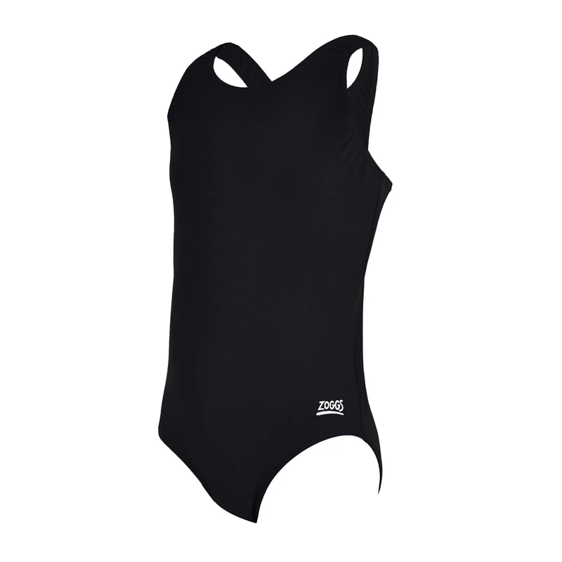 Zoggs Cottesloe Sportsback One Piece Swimsuit - Black Eco Fabric