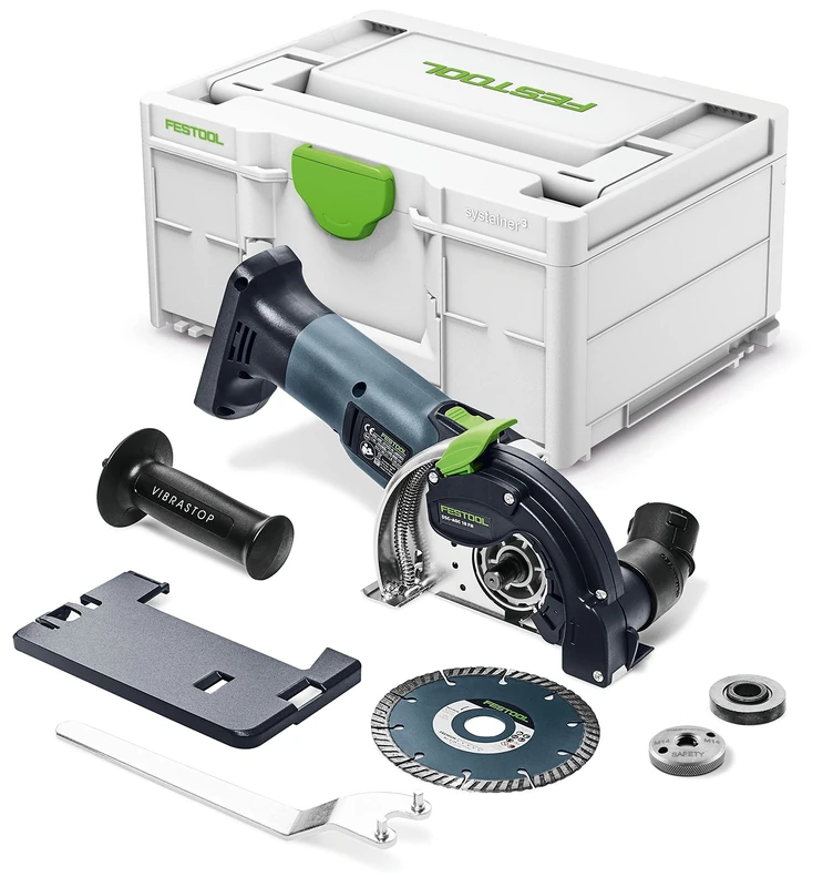Festool 575759 Cordless Diamond Cutting System DSC-Agc 18-125 FH Li EB-Basic, Grey - Image 1