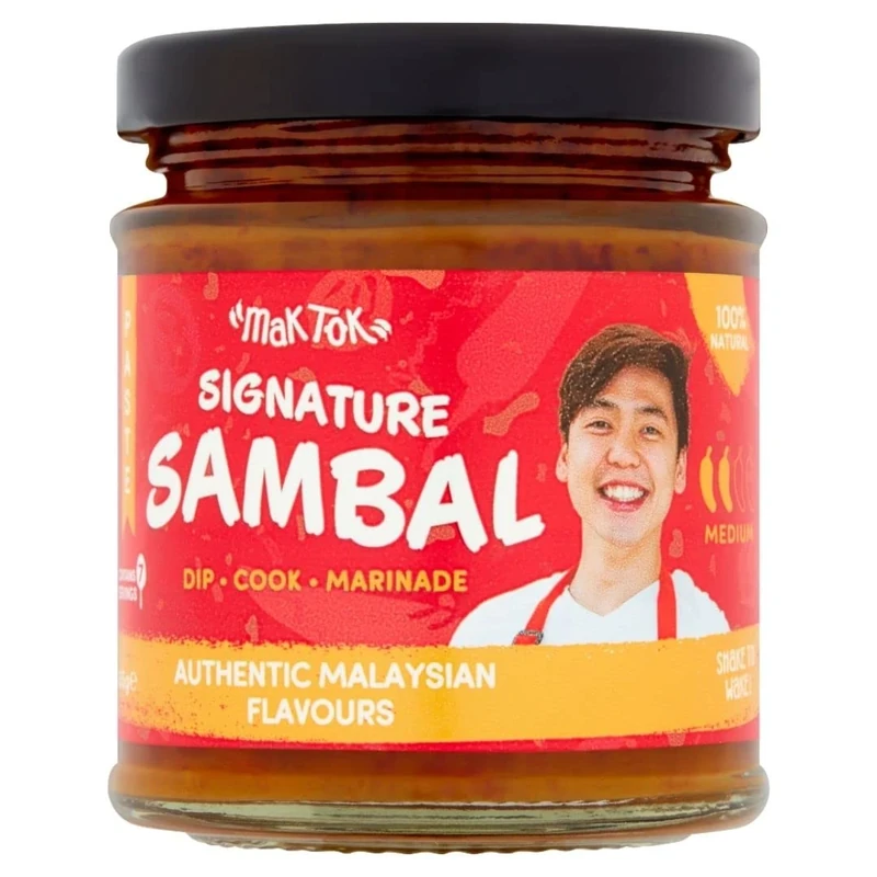 Mak Tok Authentic Gourmet Malaysian Signature Sambal Chilli Paste
