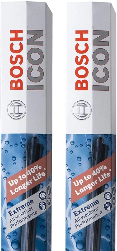 BOSCH 26OE22OE ICON Beam Wiper Blades - Driver and Passenger Side - Set of 2 Blades (26OE & 22OE)