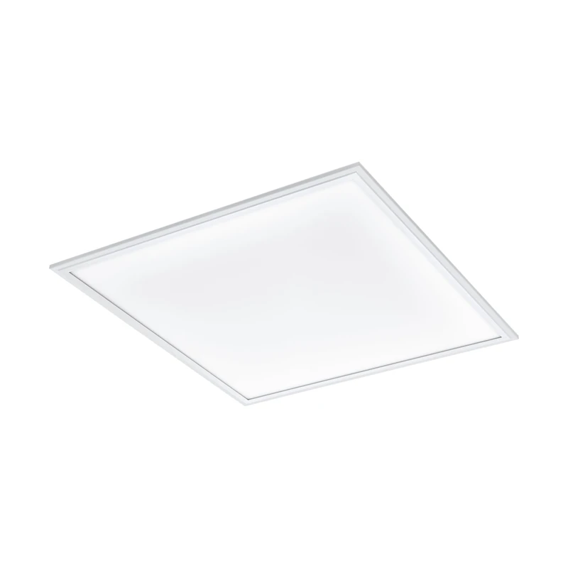 Eglo Access LED Ceiling Light Salobrena-A, 1-Light Wall Lamp, LED Ceiling Lamp in White Aluminium and Plastic, with Remote Control, Colour Temperature Change (Warm, Neutral, Cool), Dimmable, 60cm LxW