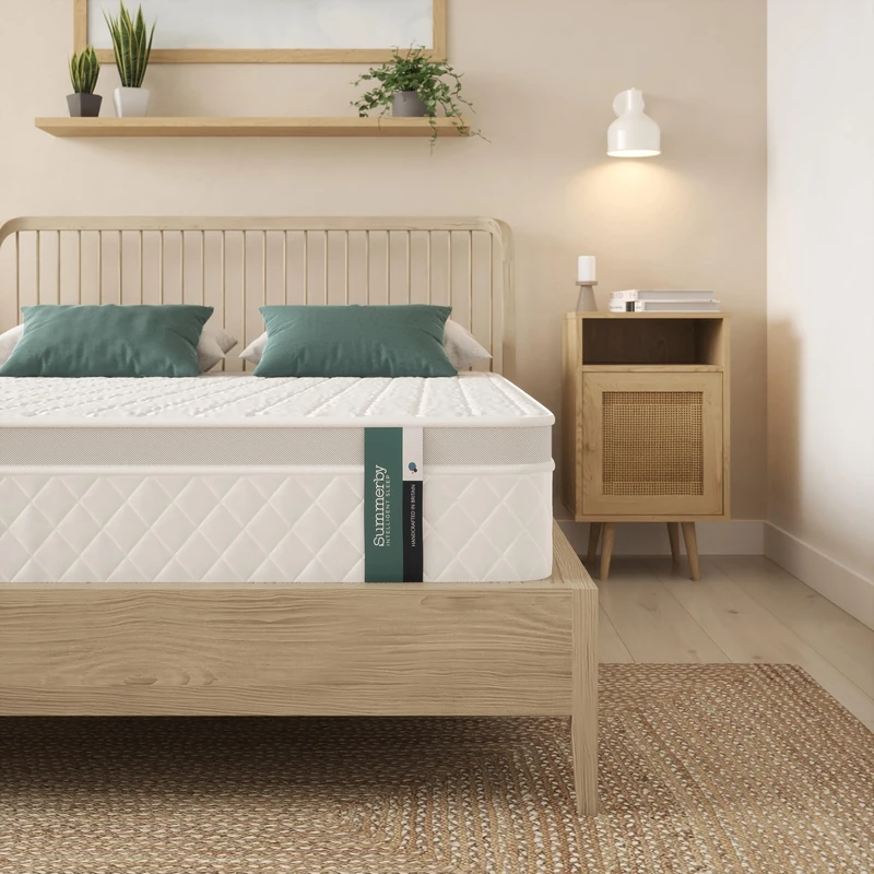 Summerby Sleep No5. Pocket Spring and Memory Foam 'Climate Control' Mattress | Double: 137 cm x 190 cm