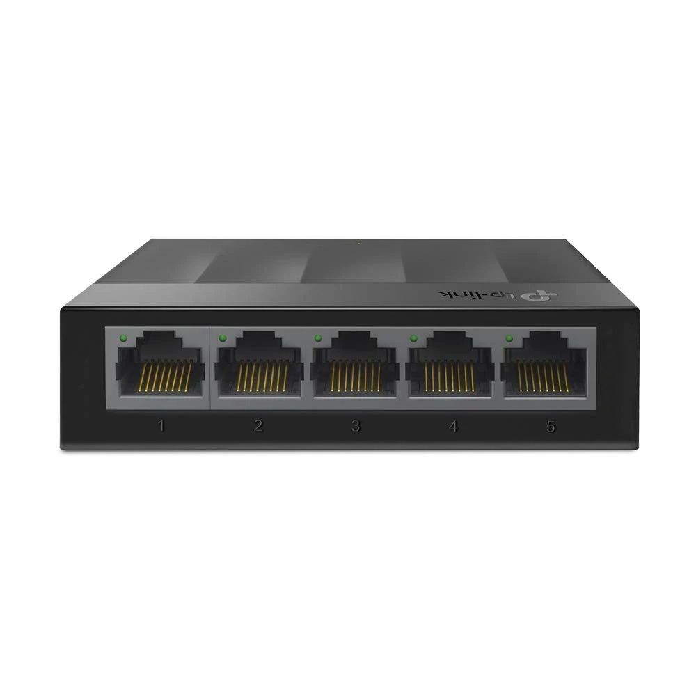 TP-Link LS1005G Gigabit Ethernet Switch 5 Ports 10/100/1000 Mbps (Speed Up to 2000Mbps) - Ideal for Extending the Wired Network for SMEs and Home Offices