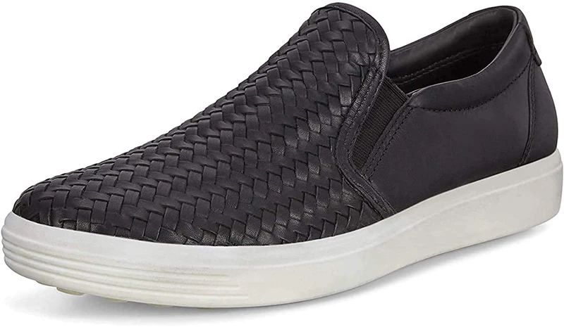 ECCO SOFT7W, Slip On Trainers Women’s, Black (BLACK 1001), 5.5 UK EU