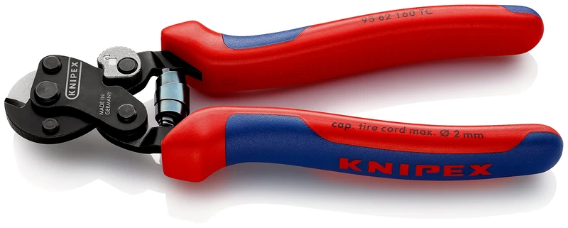KNIPEX Wire Rope Cutter 160 mm, 95 62 160 TC