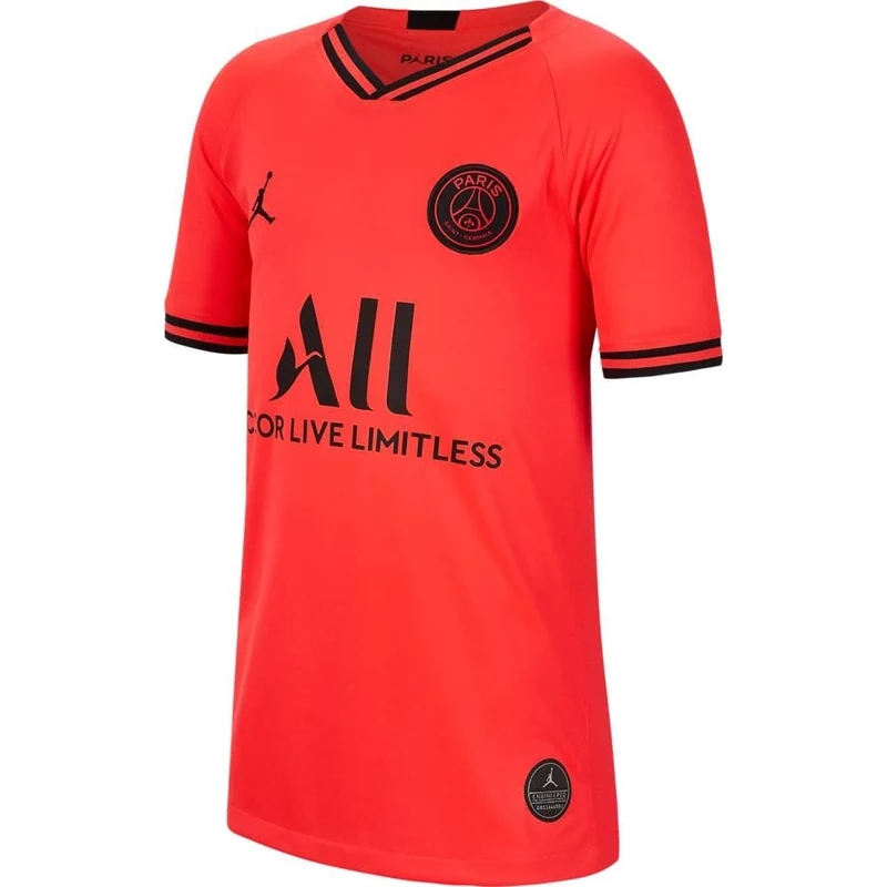 NIKE PSG Breathe Stadium Away Jersey - Infrared 23/Black, Large