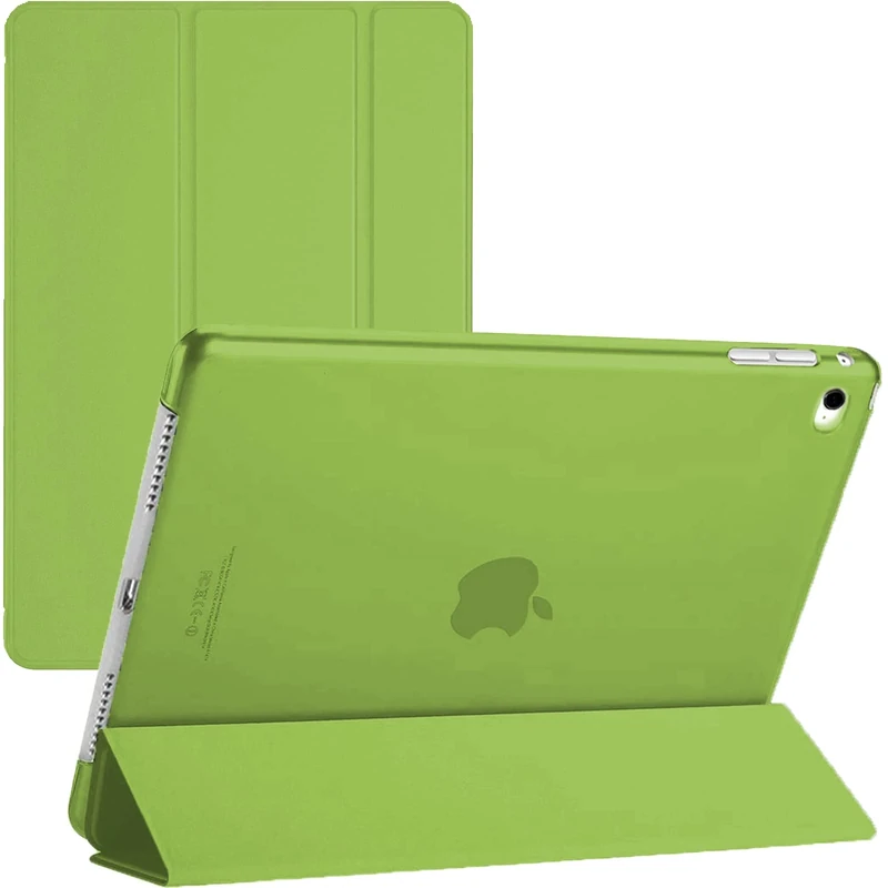TechDealsUK iPad 9.7 6th Generation (2018) Smart Magnetic Stand Case Cover with Automatic Wake/Sleep A1954 A1893 (Green)