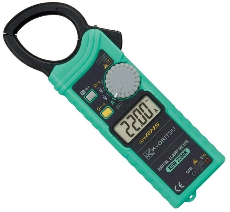 Kyoritsu KEW-2200R Current Clamp Digital III 600 V CAT IV 300 V