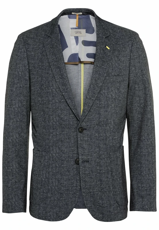camel active Men's Sacco Blazer, Grey (Grey/Blue 42), (Herstellergröße:36) - Image 1