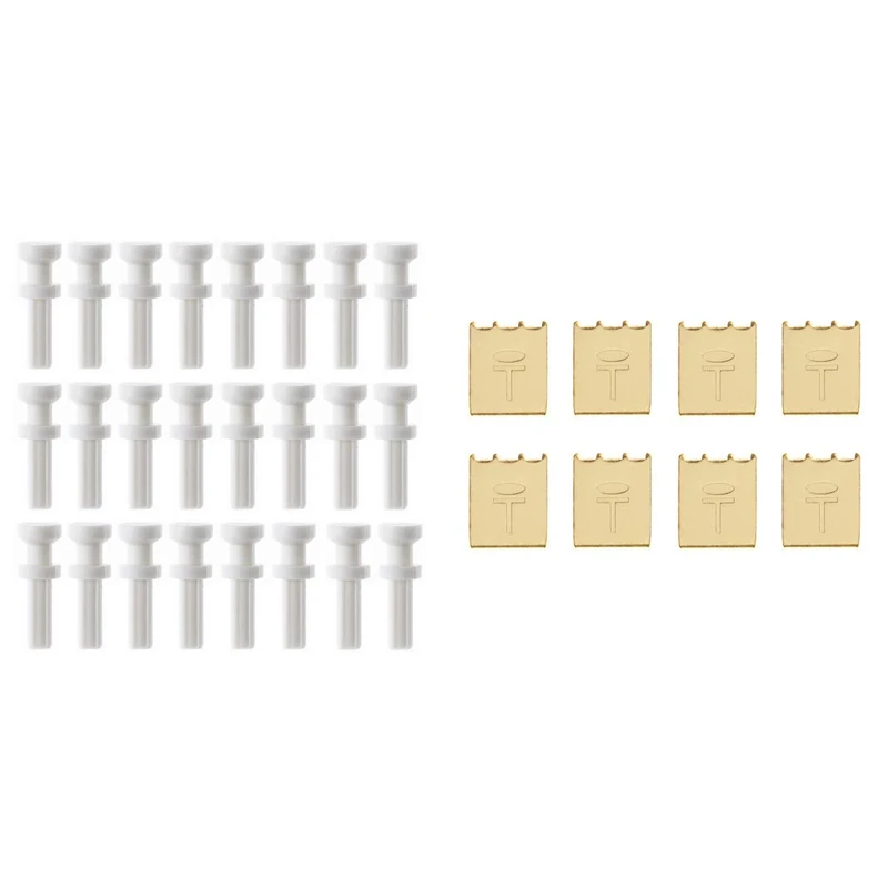 Takker Hardwall Refill Pack of 24 and 8 x Takker Canvas Print Hangers - Hang Up to 12kgs - for Plaster Brick Ceramic Tiles Wood and Plasterboard - for Pictures Canvas Utensils and Tools