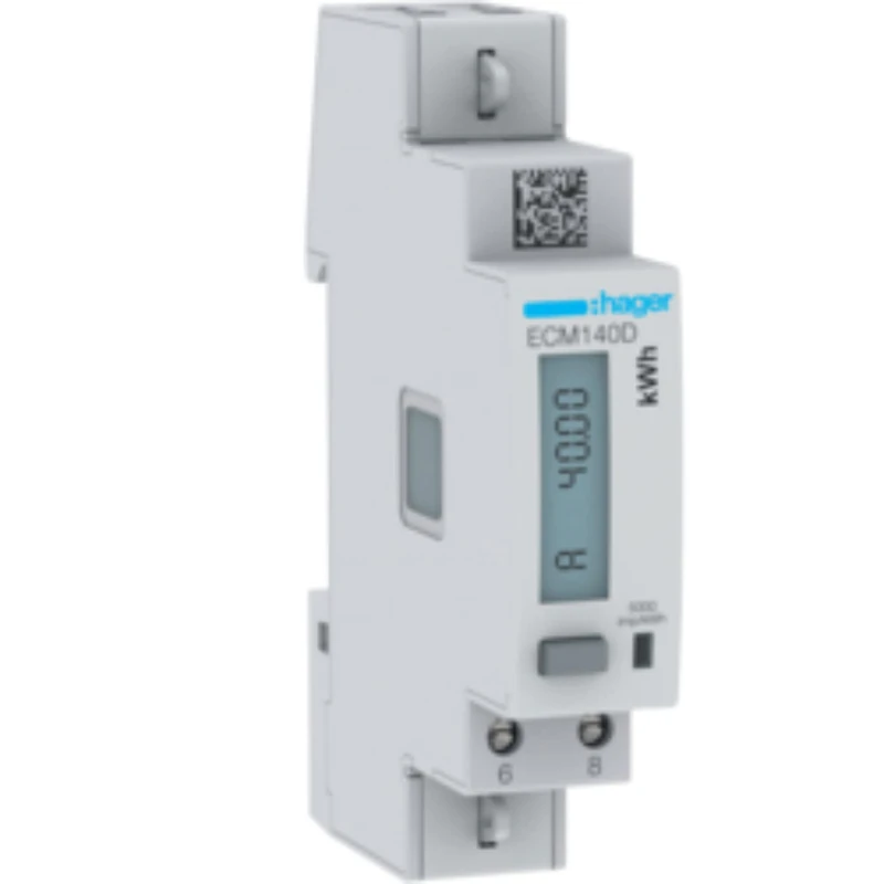 Hager ECM140D Energy Meter 1ph.direkt 40A MID (ECM140D)
