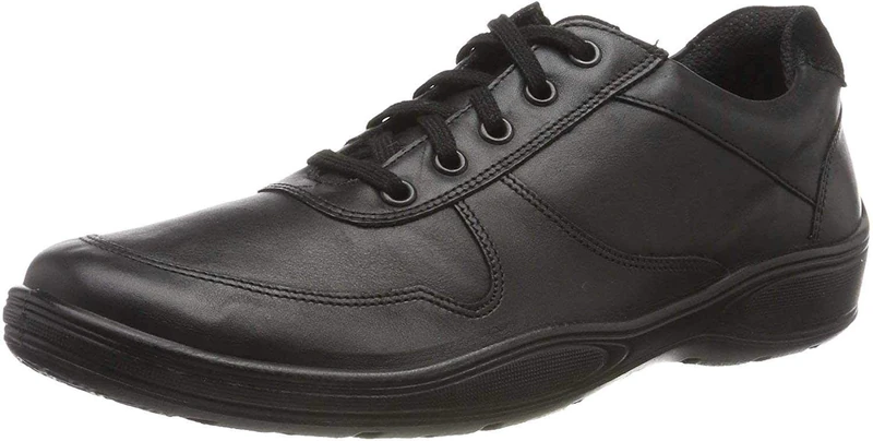 Jomos Men's Ergo-Com Derbys, Black (Schwarz 106-000), 12 UK