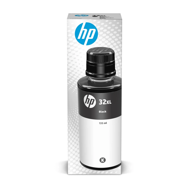 HP Original 135ml Ink Bottle, Black, Single Pack, 6000 Print Pages or Up to 3 Years of Yield for HP Smart Tank Printers