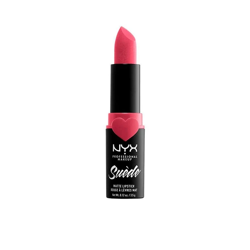 NYX PROFESSIONAL MAKEUP Suede Matte Lipstick, Cannes, 3.5 grams