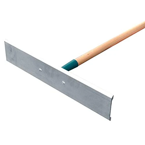 LEBORGNE - Aluminium Squeegee 50 cm Without Handle - for Spreading and Adjusting Bitumen, All-Venant, Concrete - Ø38 - Lightweight and Sturdy Aluminium - Professional Use - Image 1