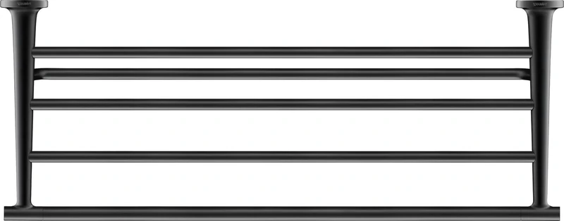 Duravit Starck T Wall Mounted Towel Rack 24" Matt Black