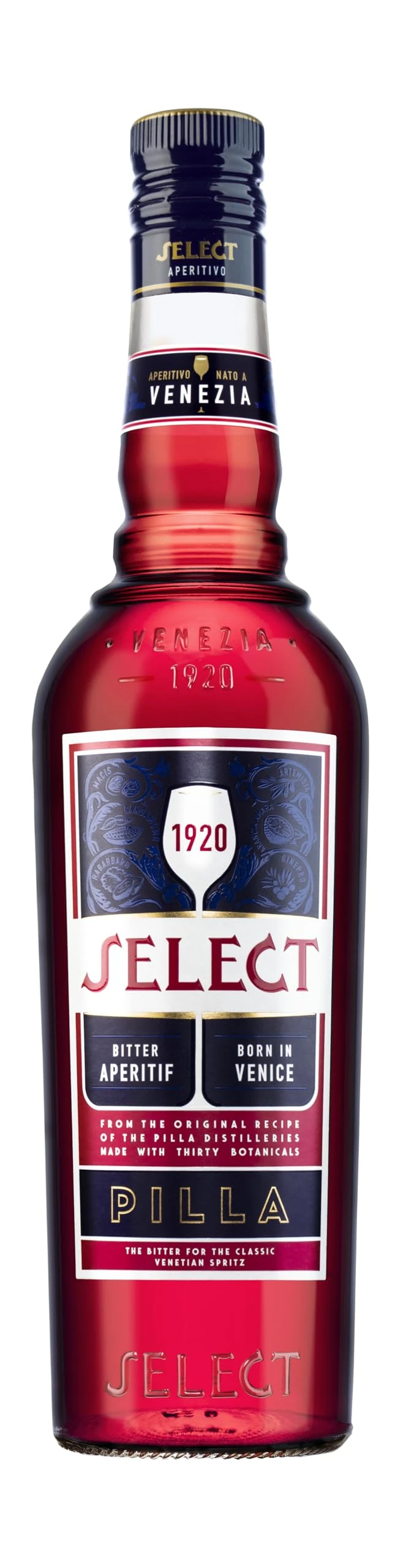Select Aperitivo 17,5% ABV 70cl - The Essential Ingredient for the Original Venetian Spritz, Italian Aperitif, Since 1920