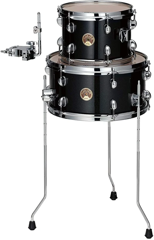 TAMA Add-On Kit for Club-Jam Mini - 10" x 7" Tom Tom/14" x 7" Floor Tom/Single Tom Mount - Charcoal Mist (LJKT10F14-CCM)