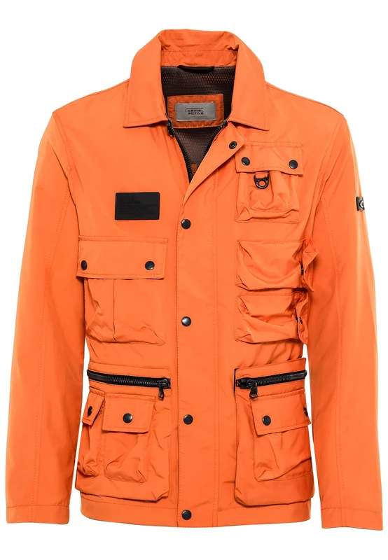 camel active Men's Jacket, Orange, XL(Manufacturer Size: 106)
