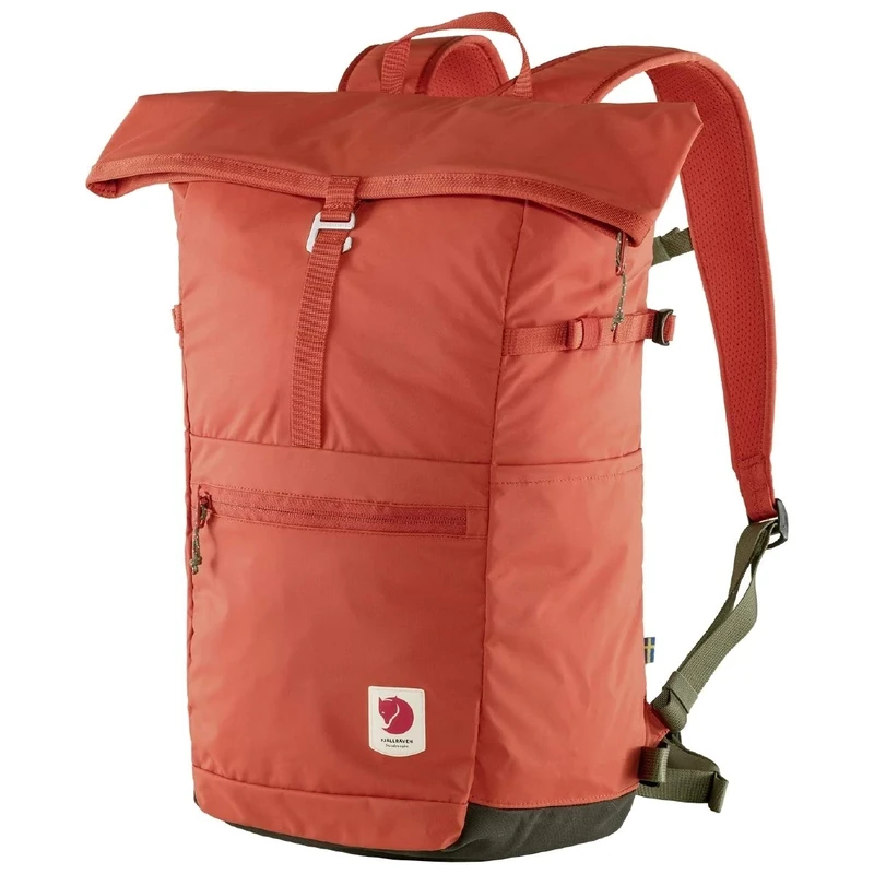 Fjallraven 23222-333 High Coast Foldsack 24 Sports backpack Unisex Rowan Red Size One Size