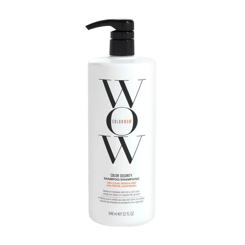 COLOR WOW Color Security Shampoo - Sulphate Free and Residue-Free Formula | Healthy Looking Hair and Scalp | Super Size 946ml