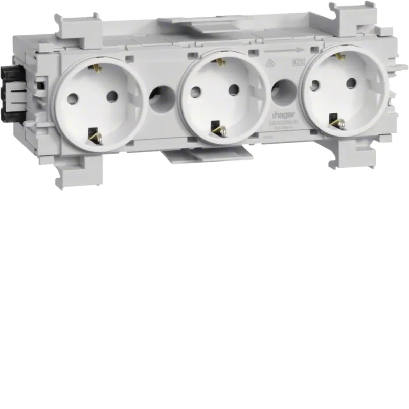 GS3001 vws 3-Way Socket with Wago Plug/Clamp