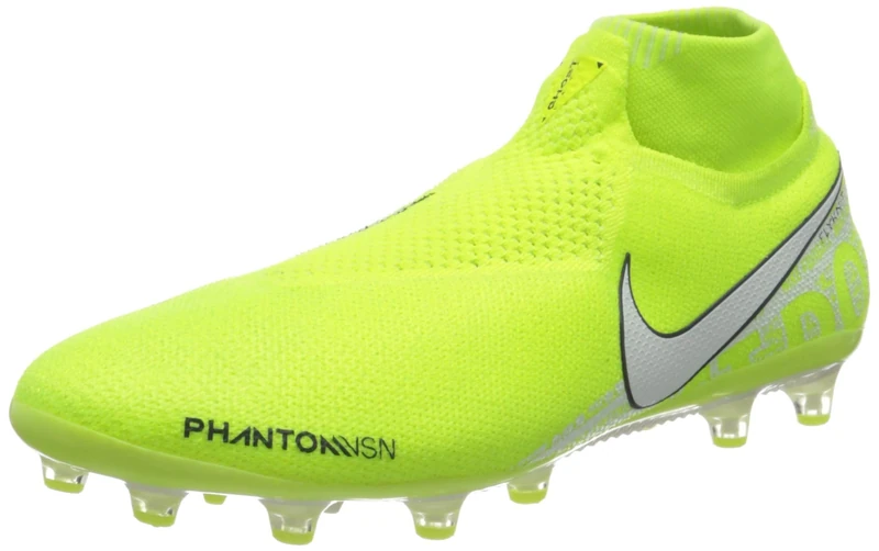 Nike Nike Phantom Vision Elite Dynamic Fit Ag-pro, Unisex Adult's Football Football Boots, Green (Volt/White/Barely Volt 717), 6 UK (40 EU)