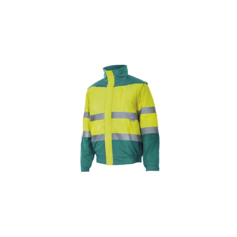 Velilla 161 Cazadora Desmontable High Visibility Colour Amarillo Flúor/Green Size 3XL