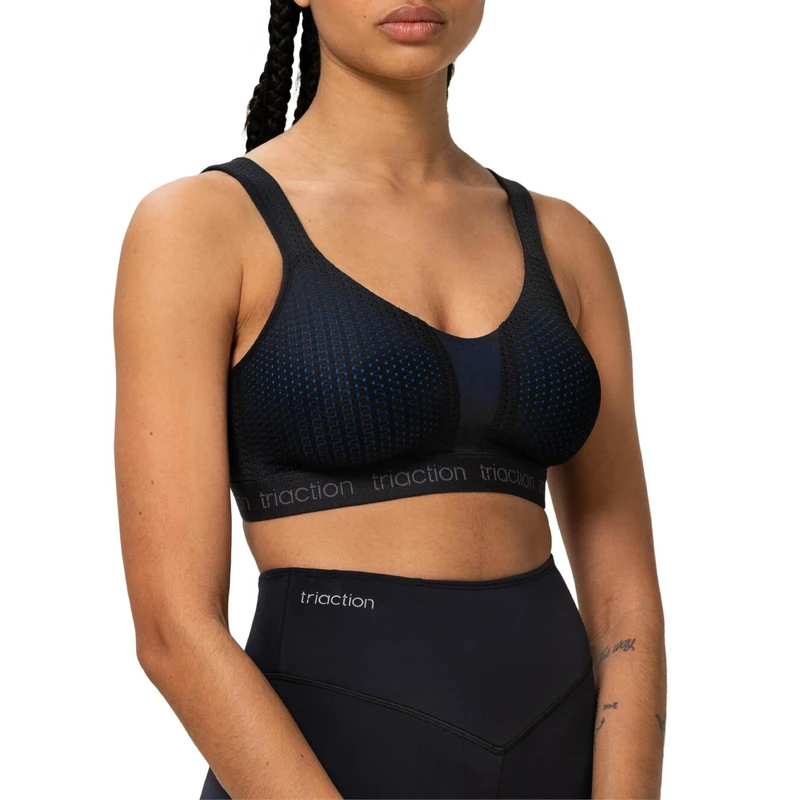 Triumph Women's Triaction Energy Lite N EX, Sports bra non-wired, BLACK