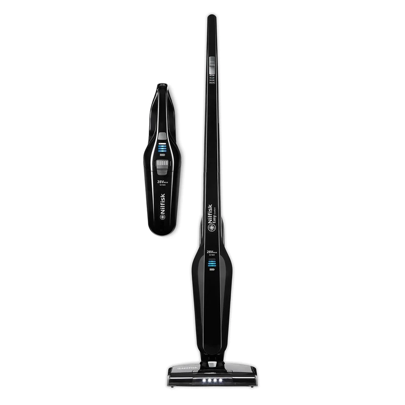 Nilfisk Easy Suction Broom 28 V Bagless and Cordless, 6 Litres, Plastic, Black