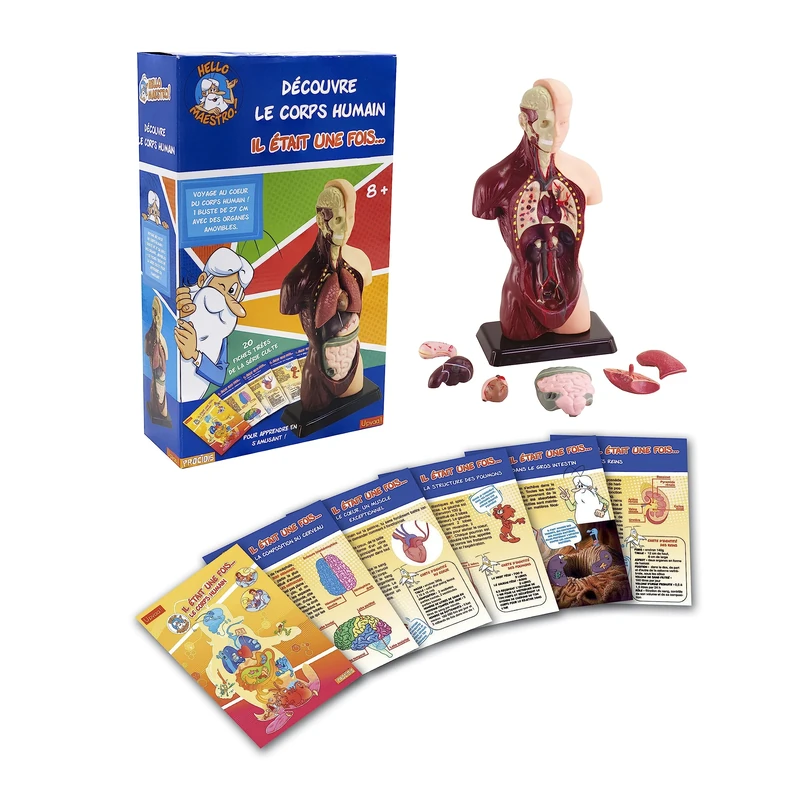 Upyaa Discover the Human Body with Hello Maestro-It was once a Life 430357, Blue - Image 1
