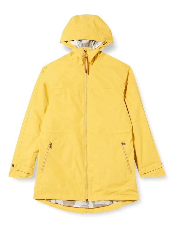 camel active Women's Coat, Yellow (Yellow 60), S
