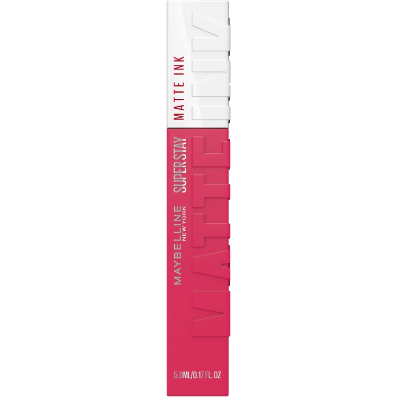 Maybelline New York Lipstick, Super Stay Matte Ink Pinks, Liquid, Matte and Long-Lasting, No. 150 Pathfinder, 5 ml