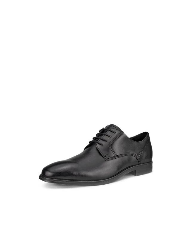ECCO Men's Queenstown Shoes, Black, 6.5/7 UK - Image 1