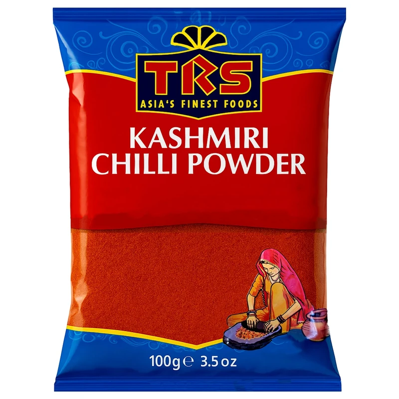 Kashmiri Chilli Powder - 100g Bag - TRS Brand