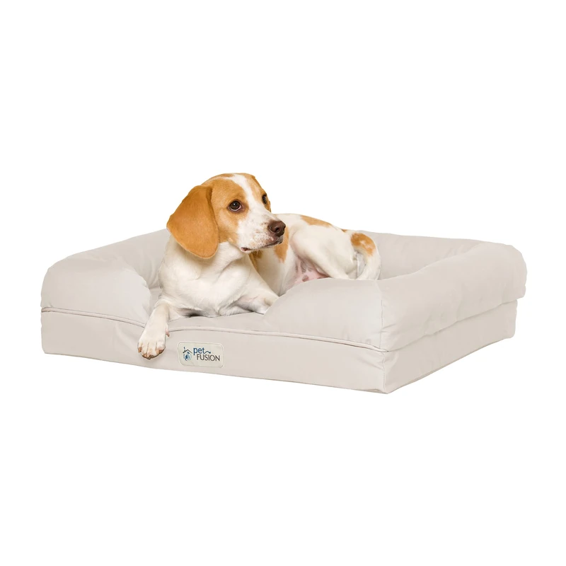 PetFusion Ultimate Memory Foam Dog Bed - Large (91x71x23cm)
