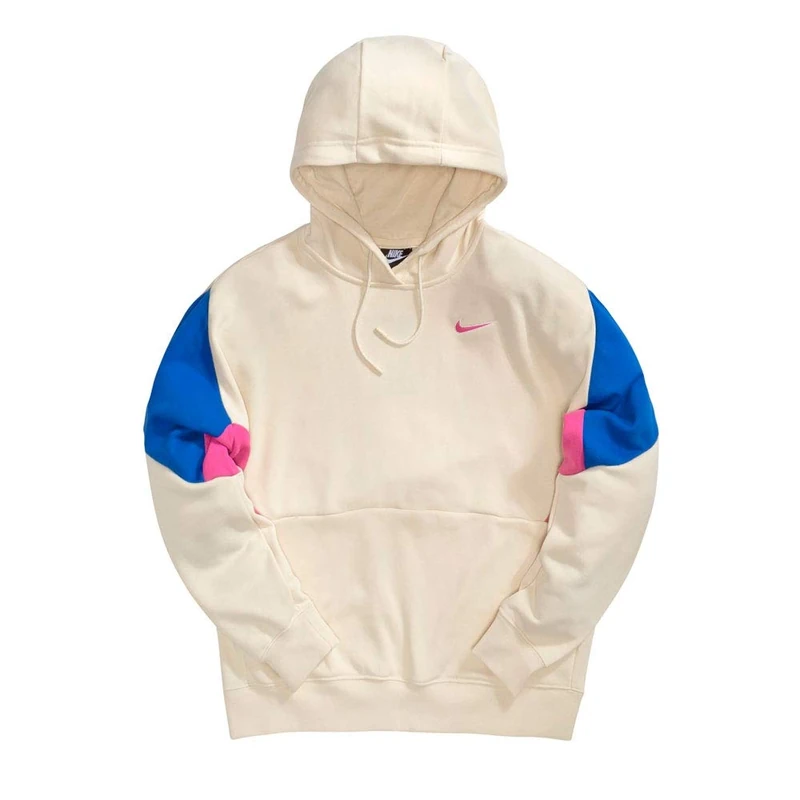 NIKE NSW Pullover - Fossil/Game Royal/Cosmic Fuchs, Large - Image 1