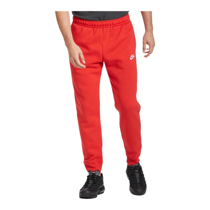 Nike, Jogging, M NSW Club Jggr Bb, Rosso Università/Rosso Università/Bianco 657, S-T