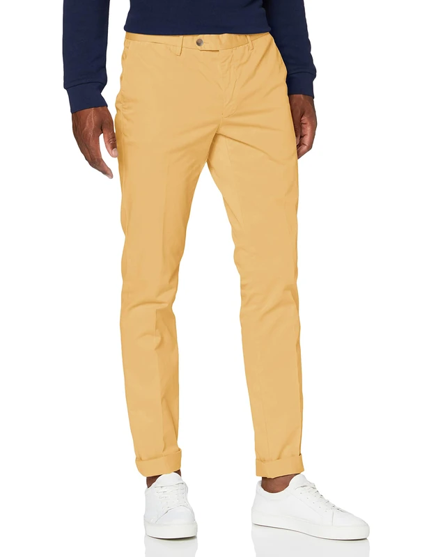 Hackett Men's Core Kensington Trouser, Brown (8fbwheat 8fb), W44 (Size: 34)