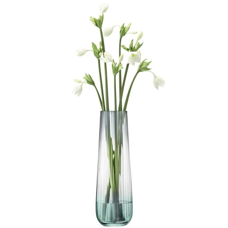LSA International Vase, Green/Grey, H36cm