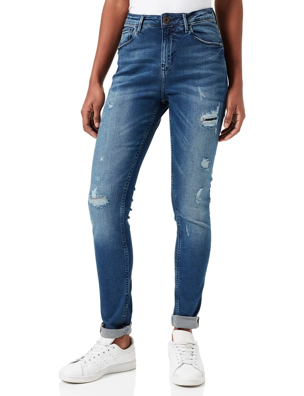 Garcia Women's Celia Skinny Jeans - Blue - 29W x 30L - Image 1