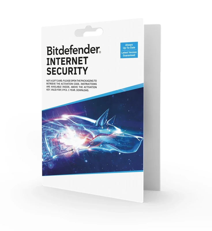Bitdefender Internet Security - 3 Devices - 1 Year PC License