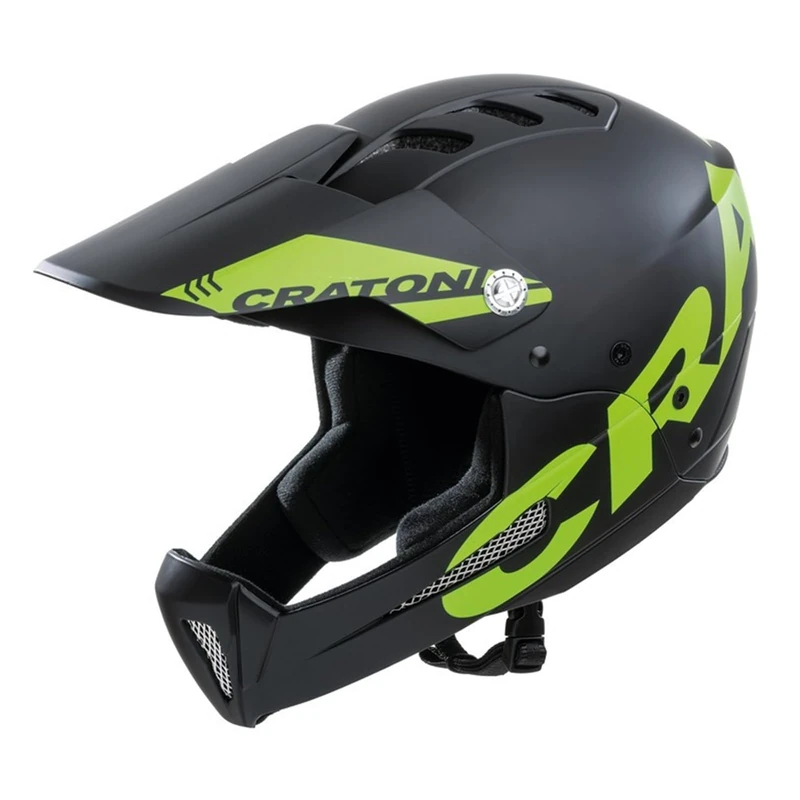 Cratoni Shakedown Bicycle helmets Matte Black/Lime M/L