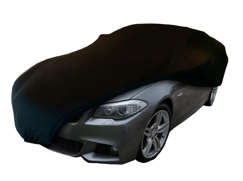 Simply SuperSoft Indoor Car Cover – Medium (432×165×117cm) Breathable, Scratch-Safe, Dust Protection Elasticated Hem Premium Soft-Fleece Vehicle Cover