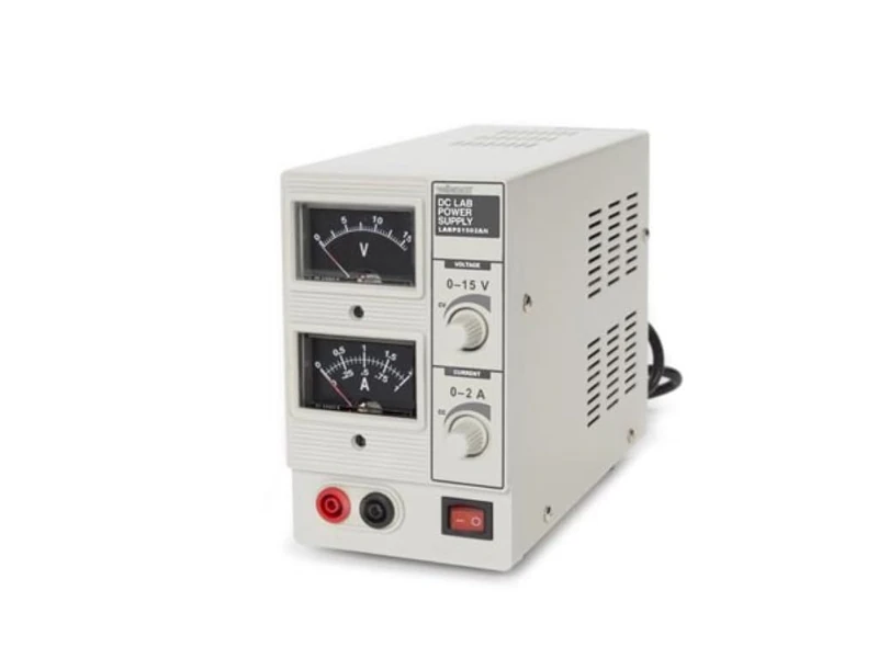 DC Regulated Lab Power Supply 0-15 Vdc / 0-2 A Analogue