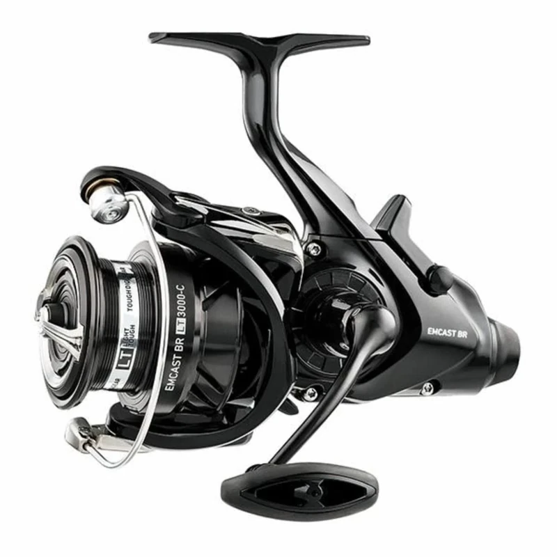 DAIWA EMCAST BITE & Run Spinning Reel,Black