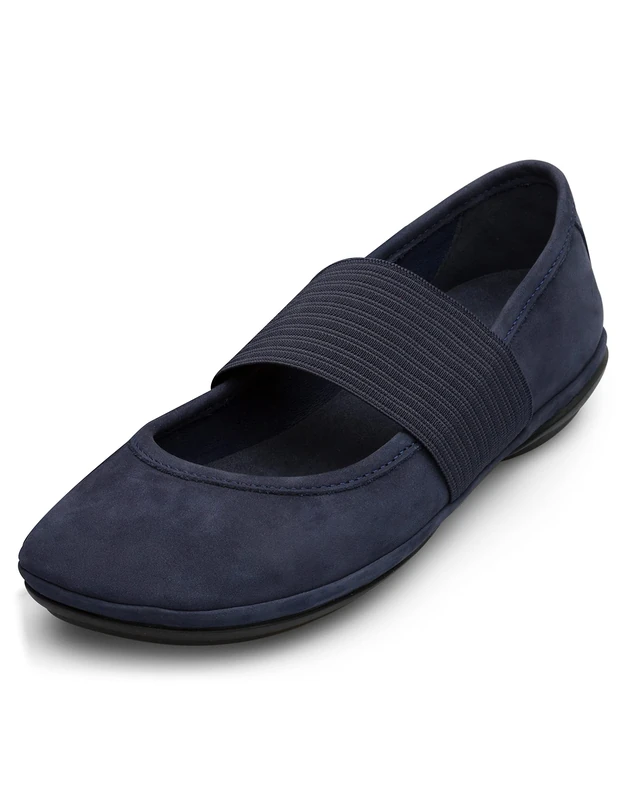 Camper Right Nina, Mary Jane Flat, Navy,