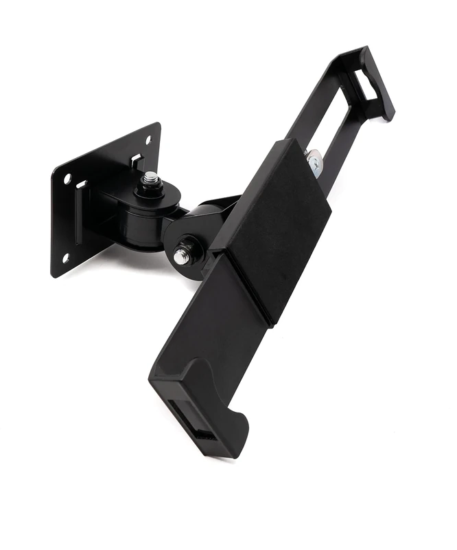 System-S Lockable Wall Mount for Tablets from 8" to 12" in Black